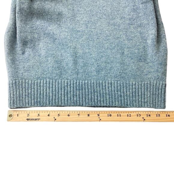 ISABEL MARANT Size 34 Meery Sweater Light Blue Heather Knit Pullover Merry - Picture 11 of 13